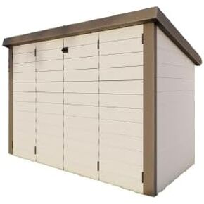 DIY Bike Shed Plans Wood Construction 40"x83" - Complete Materials List & Step by Step Assembly Instructions