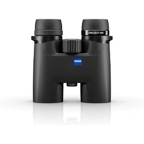 ZEISS Conquest HDX Binoculars 10x42 Waterproof, Compact with LotuTec T* HD Coated Glass for Optimal Clarity in All Weather Conditions for Bird Watching, Hunting, Sightseeing, Black