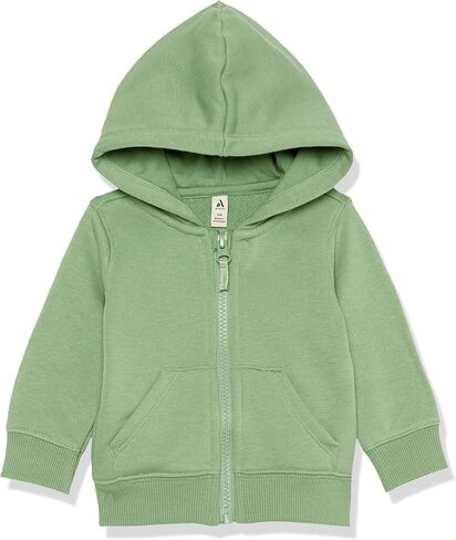 Amazon Essentials Unisex Babies' French Terry Zip-Up Hoodie (Previously Amazon Aware) in Saudi Arabia