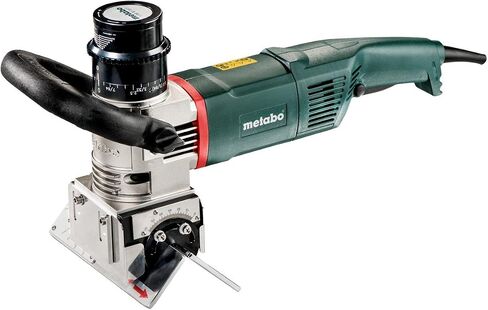 Metabo 5/8-Inch Metal Beveling Tool, 12,000 RPM, 14.2 AMP w/Lock-on, Electronics, KFM 16-15 F, 601753620, Green in Saudi Arabia