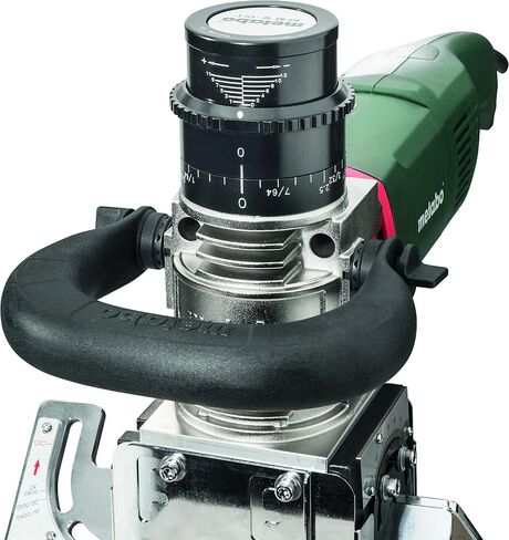 Metabo 5/8-Inch Metal Beveling Tool, 12,000 RPM, 14.2 AMP w/Lock-on, Electronics, KFM 16-15 F, 601753620, Green in Saudi Arabia