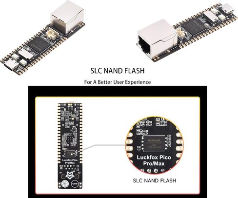 Luck-fox Pico Pro RV1106G2 Linux Micro Development Board with Pre-Soldered Header, Integrates ARM Cortex-A7/RISC-V MCU/NPU/ISP Processors (with 128MB DRAM DDR3L) in Kuwait