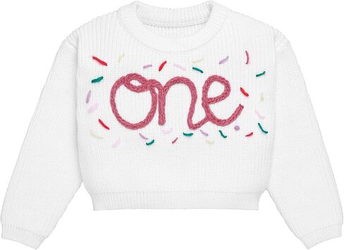 Infant Baby Girls Boys First Birthday Outfit Long Sleeve Sweater for Winter Fall Clothes in Saudi Arabia