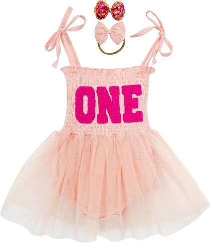 فستان عيد الميلاد الأول للفتيات الصغيرات بدون أكمام وظهر مكشوف مع فيونكة فستان الشمس بطبقات من التول مع عصابات رأس in Kuwait