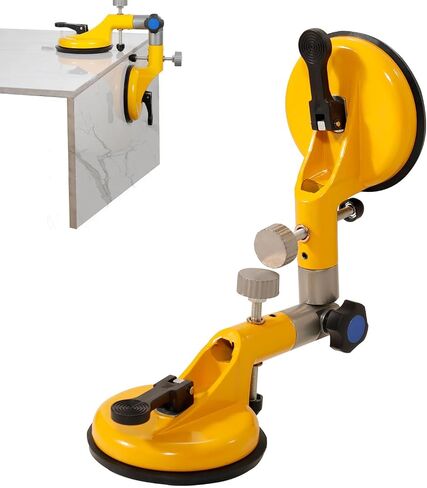 Seamless Seam Setter with 6 in Suction Cup, Professional Granite Seam Setter for Countertop Joining & Leveling with Carring Case, Pro Countertop Installation Tool for Granite, Stone, Marble, 1 Pack in Saudi Arabia