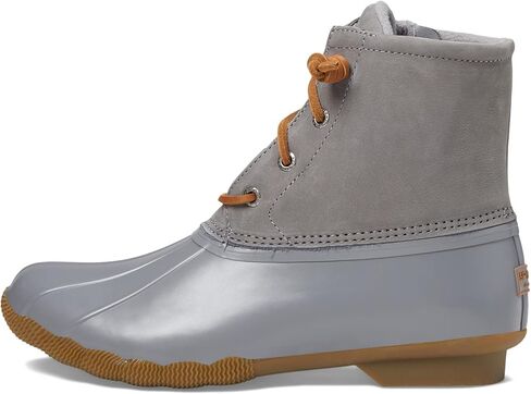 Sperry Women's Saltwater Boot, Grey Animal Print, 7.5 M US in Saudi Arabia