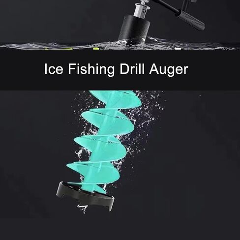 Ice Drill Auger, 28 InchElectric Drill Carbide Nylon Ice Fishing Auger Replacement Part, with Locator Screws Wrench, for General Electric Hotpoint Refrigerators in Saudi Arabia