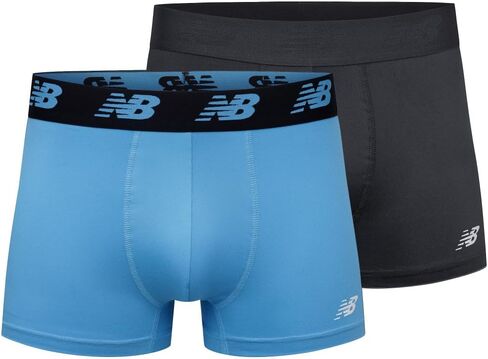 New Balance Men's Premium Performance 3" Trunk Underwear (Pack of 2) in Saudi Arabia