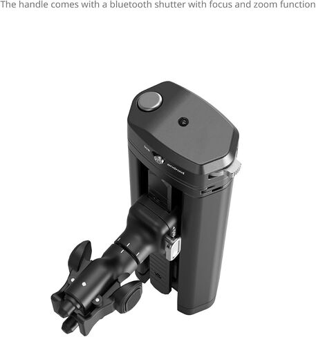 SMALLRIG Rotatable Bilateral Quick Release Side/Top Handle with Wireless Control and M.2 SSD Enclosure, for SMALLRIG HawkLock Mobile Phone Quick Release Ecosystem - 4841 in Saudi Arabia