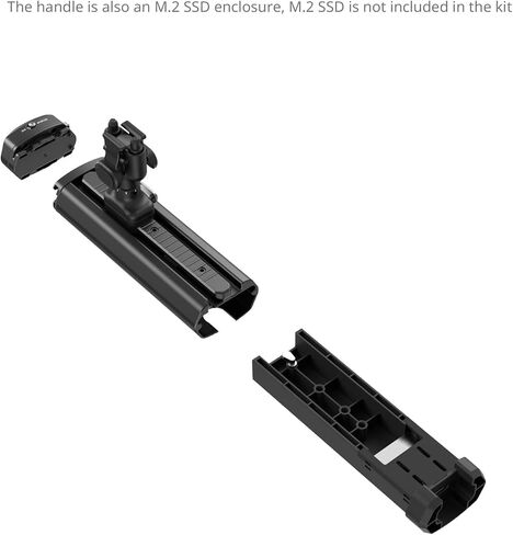 SMALLRIG Rotatable Bilateral Quick Release Side/Top Handle with Wireless Control and M.2 SSD Enclosure, for SMALLRIG HawkLock Mobile Phone Quick Release Ecosystem - 4841 in Saudi Arabia
