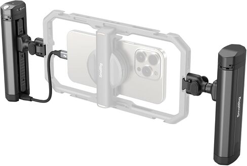 SMALLRIG Rotatable Bilateral Quick Release Side/Top Handle with Wireless Control and M.2 SSD Enclosure, for SMALLRIG HawkLock Mobile Phone Quick Release Ecosystem - 4841 in Saudi Arabia