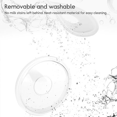 Milk Collector Shells 2PCS, Elastic Leak-Proof Pads, Reusable Breast Milk Catchers for Breastfeeding, Collecting, and Storing Breast Milk in Saudi Arabia