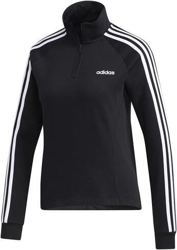 adidas Women's Essentials 3-Stripes Quarter Zip Fleece in Saudi Arabia