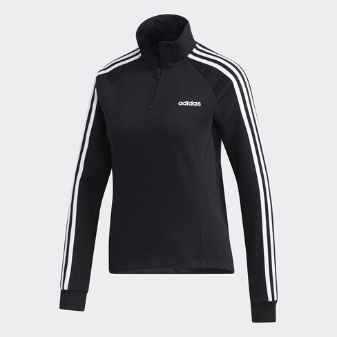 adidas Women's Essentials 3-Stripes Quarter Zip Fleece in Saudi Arabia
