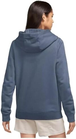 Nike Sportswear Club Fleece Women's Pullover Hoodie Adult DQ5793-10, Size M White/Black in Saudi Arabia