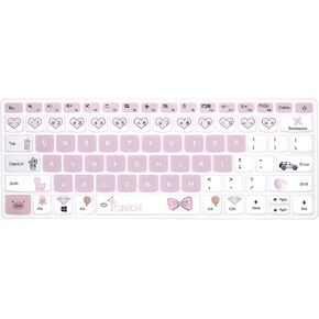 Keyboard Cover for Lenovo Ideapad 14 Keyboard Cover (NO Numric Keypad) for Lenovo14 IdeaPad 14 130 130S 330 330S S340 530S 730S S145 IdeaPad 1,for Lenovo 13.3" IdeaPad 730S,Cream Pink Blue in Kuwait