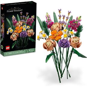 LEGO Flower Bouquet 10280 Building Kit; A Unique Flower Bouquet and Creative Project for Adults, New 2021 (756 Pieces)