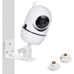 Adjustable Baby Monitor Mount for HelloBaby HB6550/HB65/HB66/HB248,ANMEATE SM935E,iFamily 43E,Kidsneed SM935, Baby Monitor Wall Mount to Get The Perfect Viewing Angle and Easy to Install