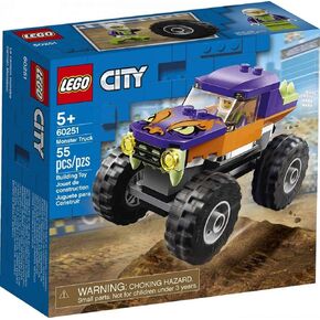 LEGO City Monster Truck 60251 Playset, Building Sets for Kids (55 Pieces)