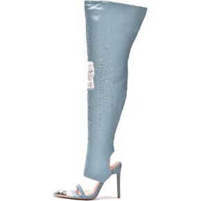 Cape Robbin Kyara Sexy Knee-High Heeled Stiletto Boots for Women