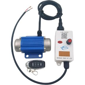 DC 12V brushless Mini Concrete Vibrator High Frequency 7000RPM 30W Vibrating Screen With Digital Display Governor Remote Control