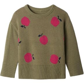 GAP Baby Girls' Intarsia Sweater