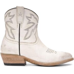 Mezcalero|Ankle booties for Women vintage finish and western stitching - Maye