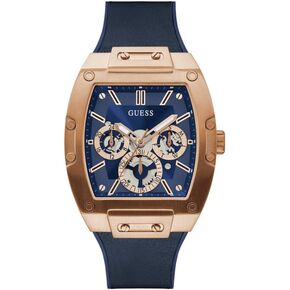 GUESS Tonneau Silicone Watch