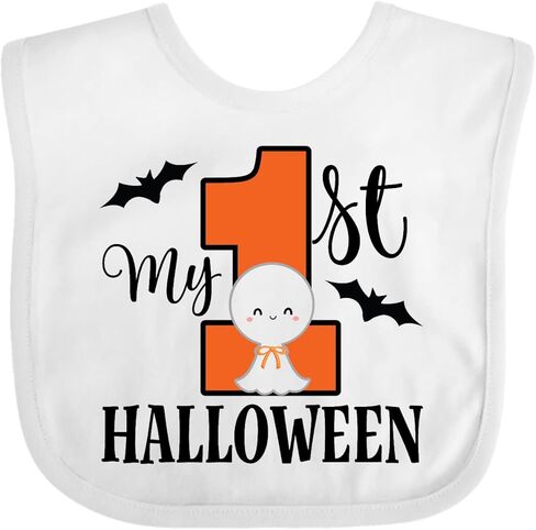 inktastic First Halloween Baby Outfit Baby Bib in Saudi Arabia