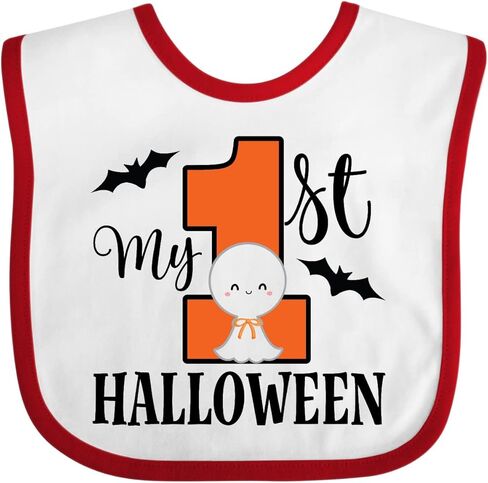 inktastic First Halloween Baby Outfit Baby Bib in Saudi Arabia