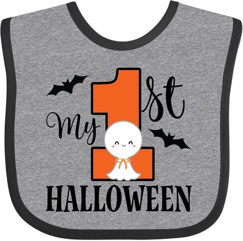 inktastic First Halloween Baby Outfit Baby Bib in Saudi Arabia