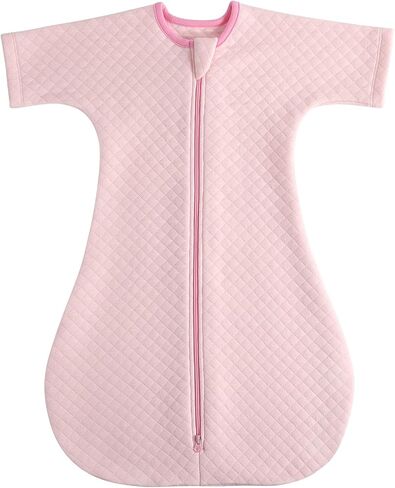 Cozy Baby Sleep Sack with Sleeves for Easy Transitioning Soft Cotton Warm 6-12 Months 1.5 Tog, Soft and Comfortable Wearable Blanket, 2-Way Zipper, Unisex Newborn Babies, Girls and Boys Sleeping Bag in Saudi Arabia