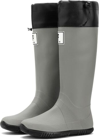 YUHITYGZGS Rain Boots Women, Waterproof Rubber Boots Men, Anti-Slip Lightweight Garden Shoes, High Knee Water Boots with Adjustable Buckle, Durable Fishing Boots Outdoor in Saudi Arabia