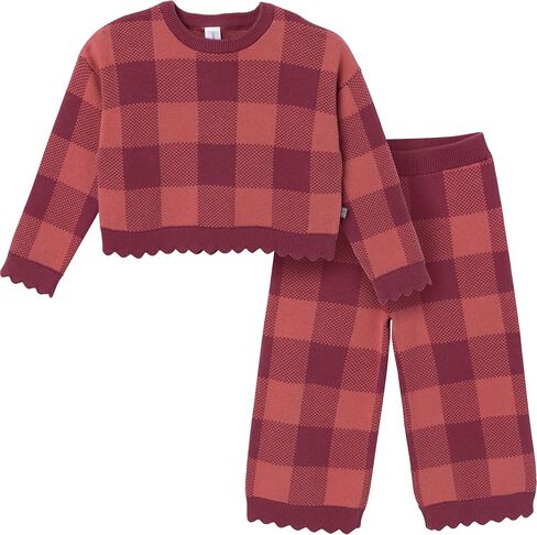 Modern Moments baby-girls Toddler Jacquard 2-piece Sweater Set in Saudi Arabia