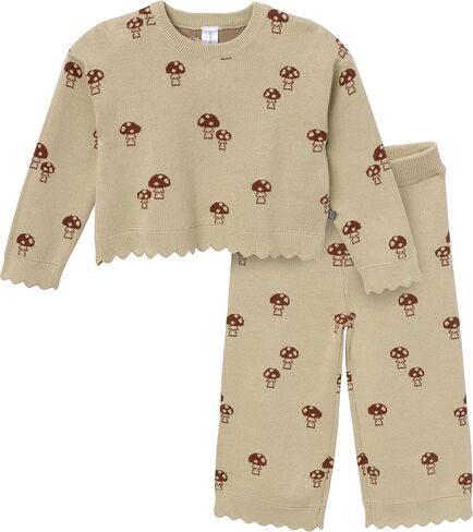 Modern Moments baby-girls Toddler Jacquard 2-piece Sweater Set in Saudi Arabia