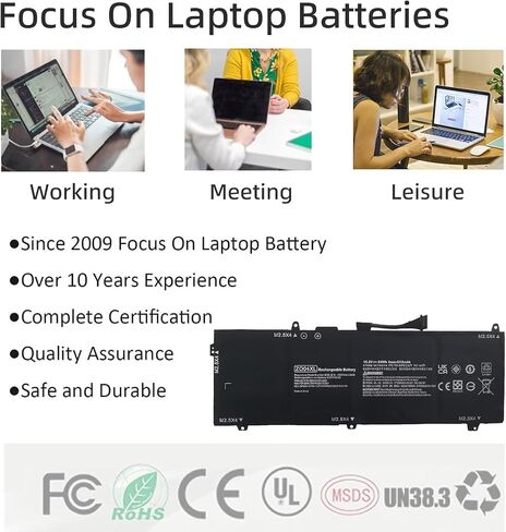 BG06XL تبديل البطارية لسلسلة HP EliteBook Folio 1040 G3 804175-181 804175-1B1 804175-1C1 805096-001 805096-005 BG06045XL in Saudi Arabia