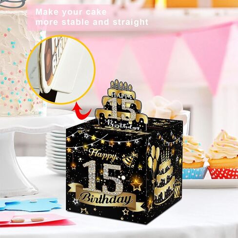 Birthday Money Box for Cash Gift Pull, Surprise Box Explosion Gift for Boys Girls Kids, 12th Birthday Money Gift Ideas, 12 Years Old Pink Birthday Party Decor -Included 35 Bags in Saudi Arabia