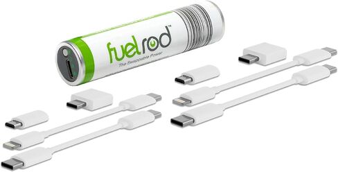 مجموعة شاحن محمول USB-C - حزمة من 3 - تتضمن جميع الكابلات والمحولات المتوافقة مع جميع الأجهزة اللوحية والهواتف الذكية، وبنك الطاقة الاحتياطي القابل لإعادة الشحن، واستبدال القضيب المشحون في الكشك in Saudi Arabia