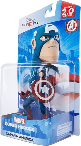 Disney Infinity: Marvel Super Heroes (2.0 Edition) Captain America Figure - Not Machine Specific in Saudi Arabia