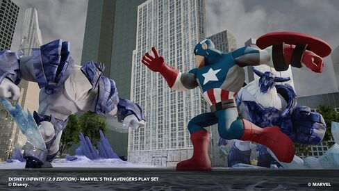 Disney Infinity: Marvel Super Heroes (2.0 Edition) Captain America Figure - Not Machine Specific in Saudi Arabia