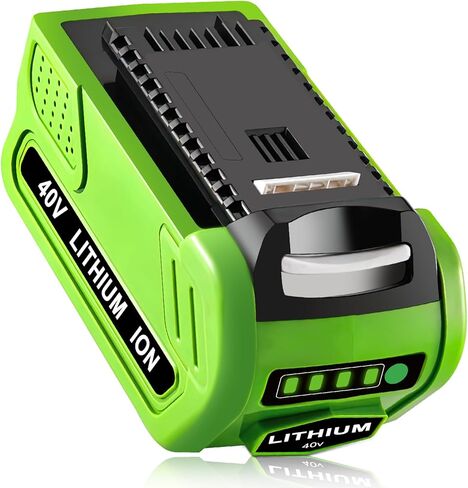 Replacement Battery for Greenworks 40V Battery 29472 29462 29252 20202 22262 25312 21242 Lithium Battery Compatible with GreenWorks Battery G-MAX 40 Volt Chainsaw Cordless Power Tools 【40V 6000mAh】 in Kuwait