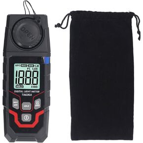 Digital Illuminance Light Meter Tester Lighting Brightness Measurement Tool for Grow Plants Film Photography lumens LED Photometer