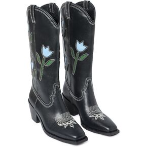 حذاء Loeffler Randall النسائي Wilder Cowboy Boot Western in Kuwait
