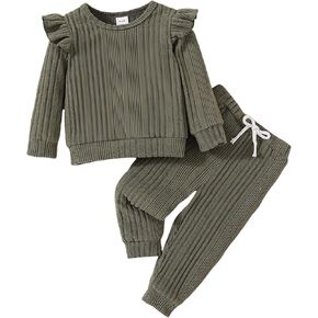 Baby Girl Clothes Toddler Sweatshirt Fall Outfit Winter Top Little Girls Clothing Girl Pants Set