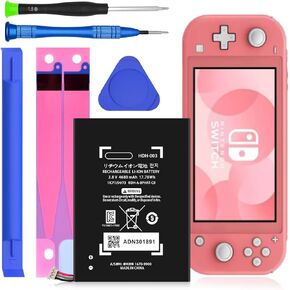 بطارية EDIPEKA HDH-003، 4680 مللي أمبير في الساعة 2024 استبدال بطارية دورة 0 جديدة لجهاز Nintendo Switch Lite، Lite HDH-003 HDH-001 Lite مع مجموعة أدوات بديلة احترافية in Kuwait