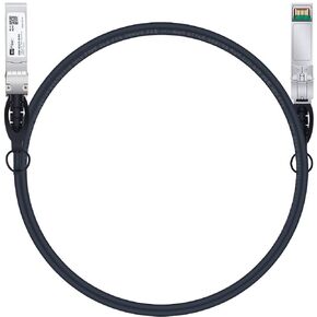 Blue SFP+ Cable, 10G SFP+ DAC, 3M(9.8ft), Passive Direct Attach Copper Twinax Cable for Cisco SFP-H10GB-CU3M, Ubiquiti UniFi UC-DAC-SFP+, Meraki, Mikrotik, Intel, Fortinet, Netgear