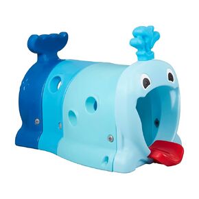 ECR4Kids Willow Climb-N-Crawl Whale, Jumbo, Play Structure