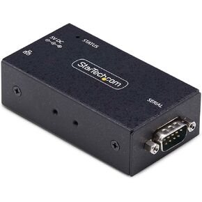 StarTech.com 4-Port Serial to Ethernet Adapter, IP Serial Device Server for Remote RS232 Devices, Wall/DIN Rail, LAN to DB9