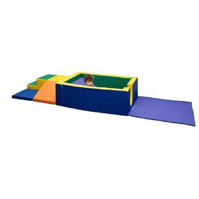 Children's Factory Adventure Center, Primary, CF805-305, Toddler Climber, Baby Play Yard, Kids Indoor Play Equipment for Nursery, Preschool or Daycare