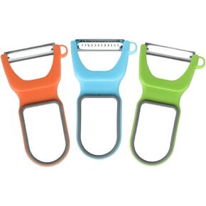Stainless Steel Vegetable Planer Three-piece Set 3-in-1 Vegetable Planer HY2030